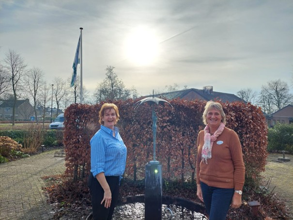 Claudia en Jolanda